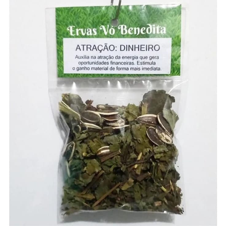 Banho de Ervas ou Defumação - Atração de Dinheiro