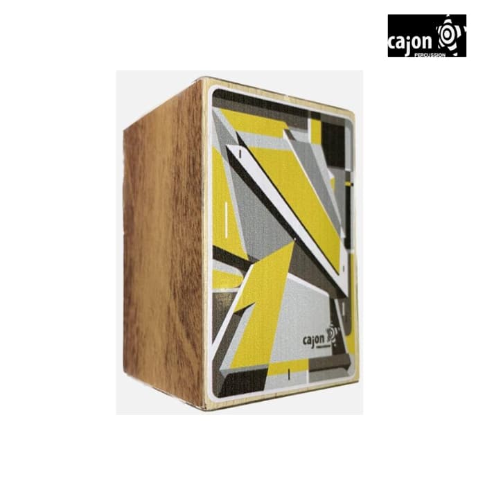 MINI CAJON SHAKER PERCUSSÃO EM MADEIRA - CHOCALHO