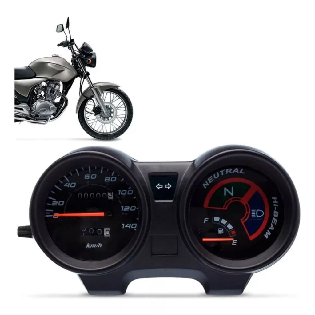 Painel Completo Honda CG 150 2004 á 2008 c/Odômetro  Compatível c/Original