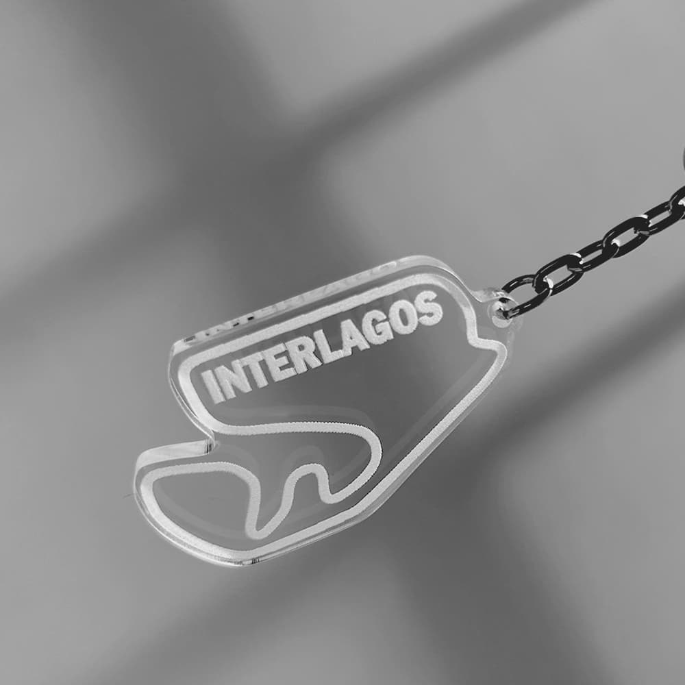 Chaveiro Formula 1 F1 Interlagos Nurbergring