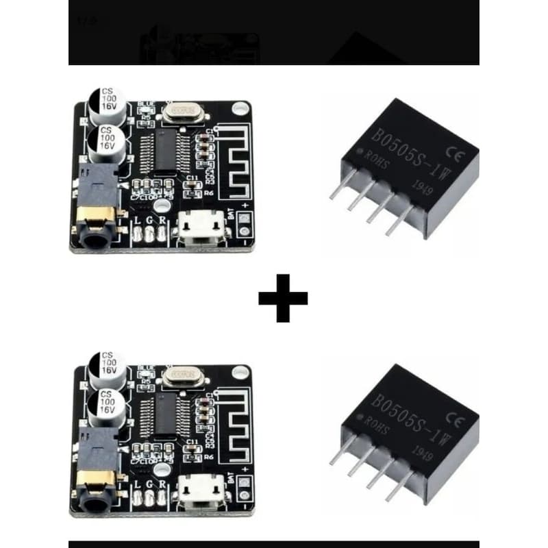 2 kits bluetooth + isolador conversor B0505S
