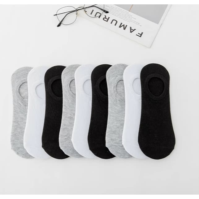 Meias invisíveis masculinas e femininas, meias invisíveis finas, meias casuais, cor clássica, meias rasas da moda