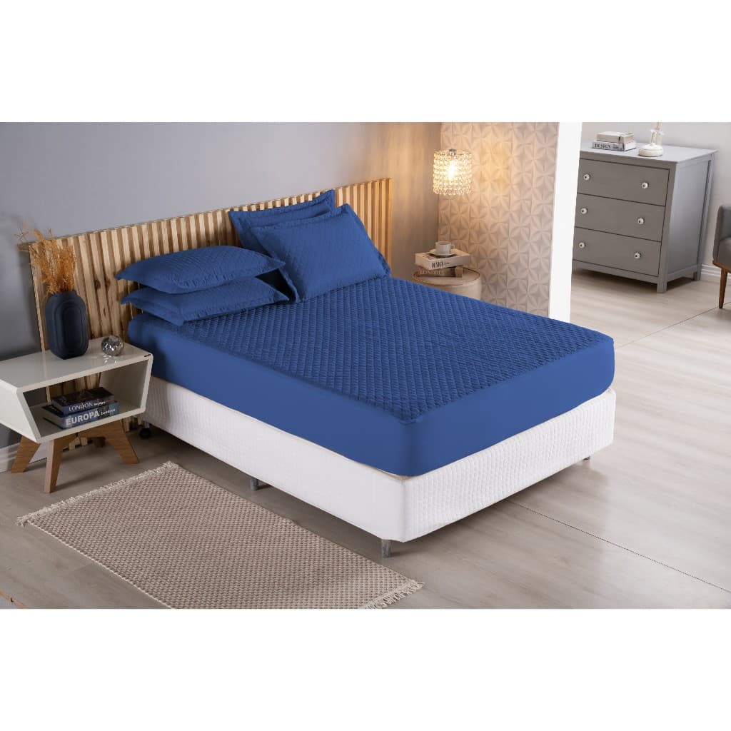 Capa de Colchão Matelado Queen 3 Peças