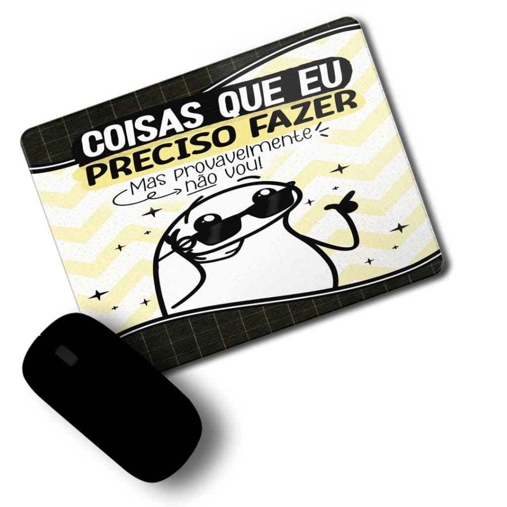 Mouse pad Personalizado Divertido flork meme 23x18 cm