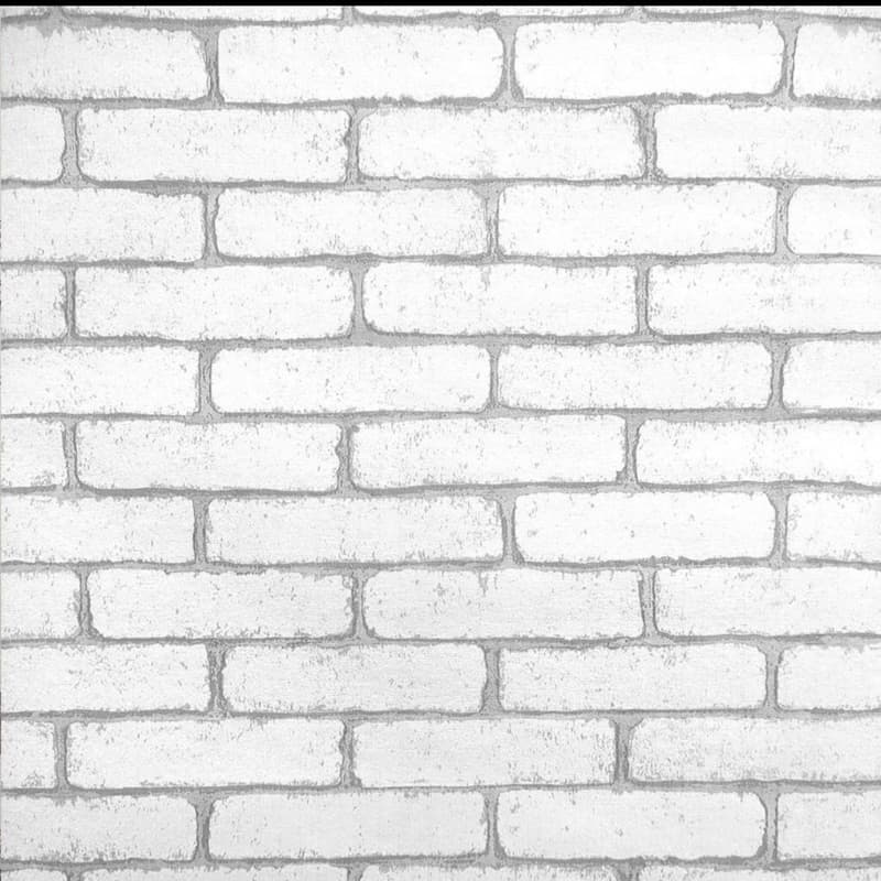 Papel de Parede  Tijolo 5 METROS x 45CM Adesivo Autocolante para Sala, Quarto