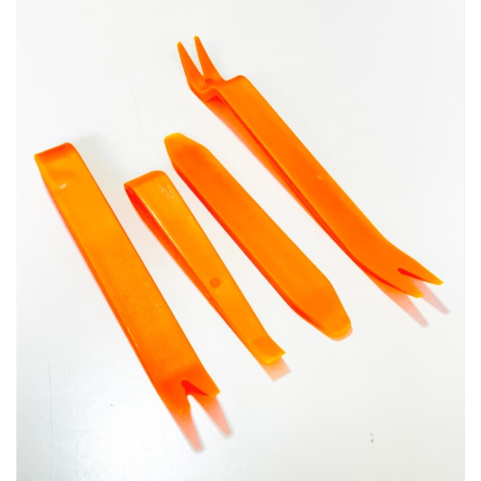 KIT ESPÁTULA LARANJA SACADOR/INSTALAÇÃO DE PAINEL MOLDURAS GRAMPOS FORRO PORTA SEM BLISTER PROFISSIONAL