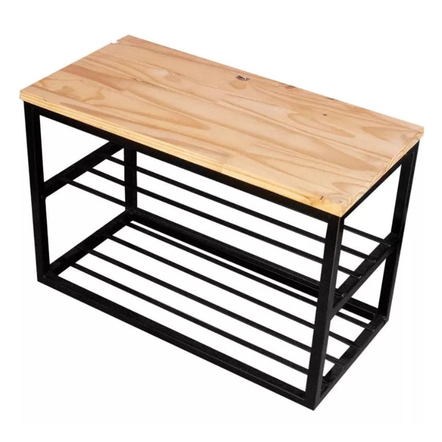 Banco sapateira 50cm Estilo industrial