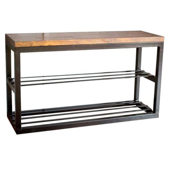 Banco sapateira 60cm Estilo industrial