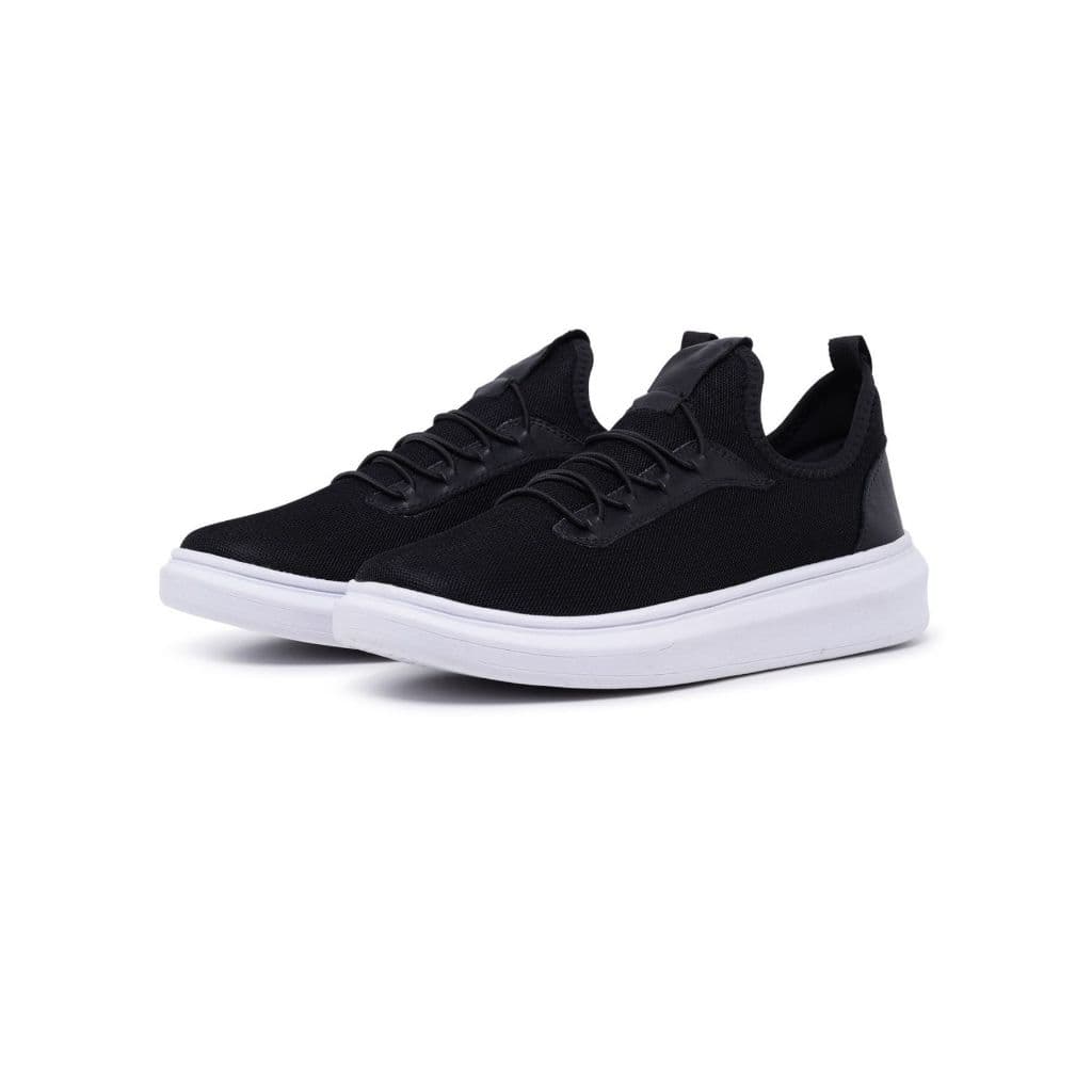 Tênis Casual Masculino Conforto Leve Macio Branco Marrom Preto