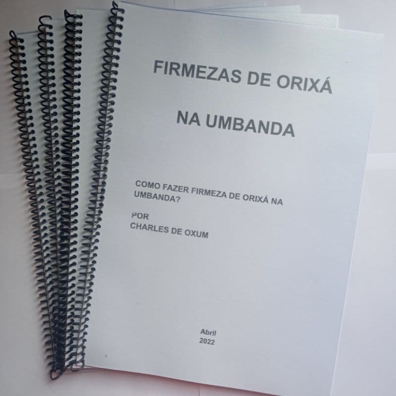Apostila Como Fazer Firmeza de Orixá nos Fundamentos da Umbanda