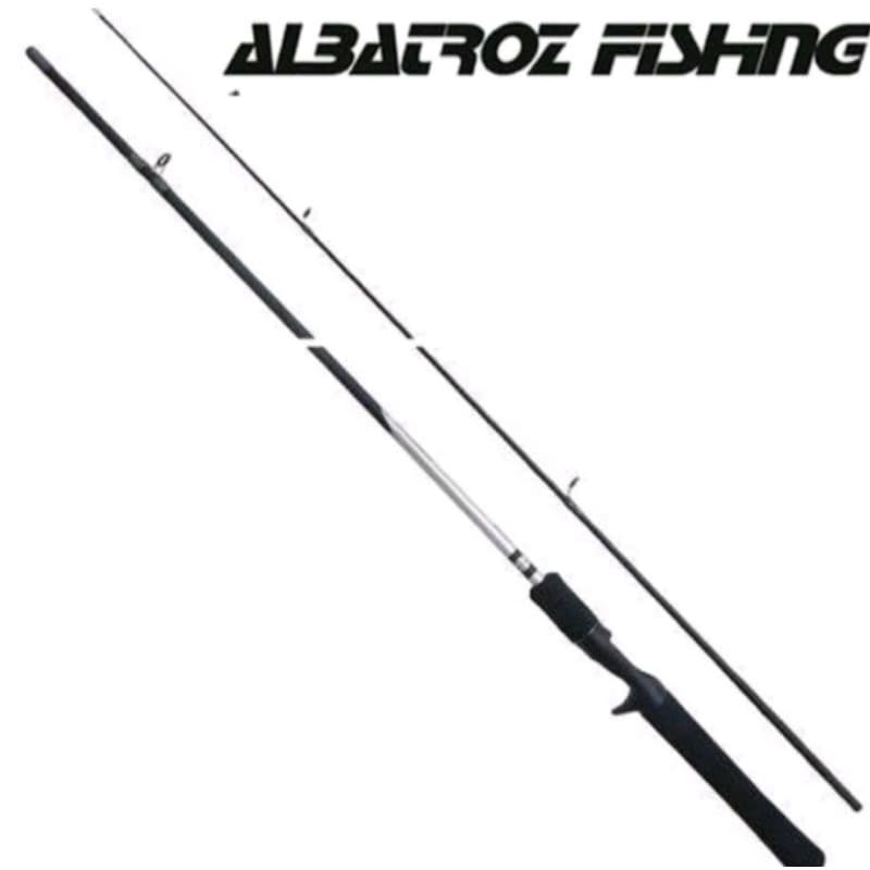 Vara pesca carretilha NEW DIAMOND. 2 partes.