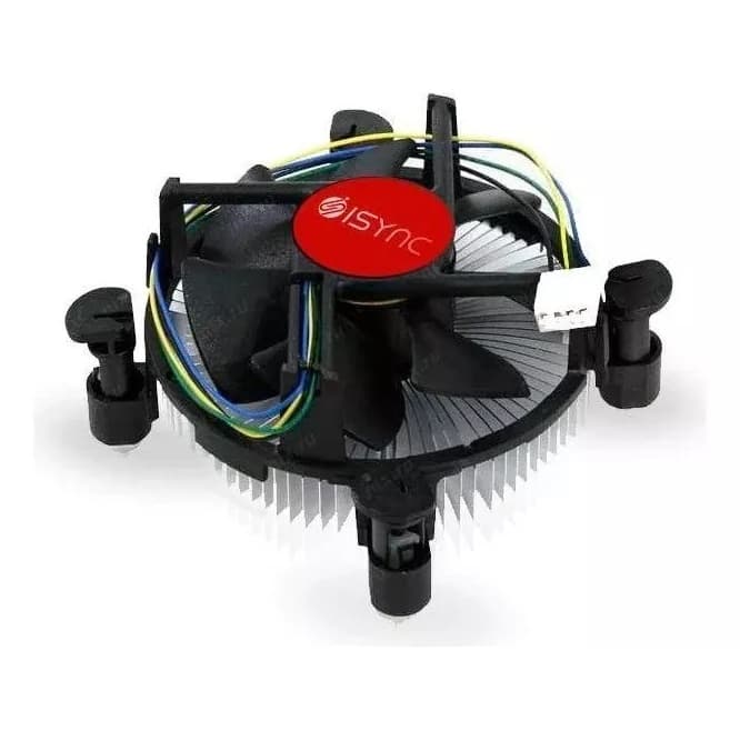Cooler Para Processador Universal - Com Disspador e  Pasta Termica -  Lga 1150, 1151, 1155, 1156 ws