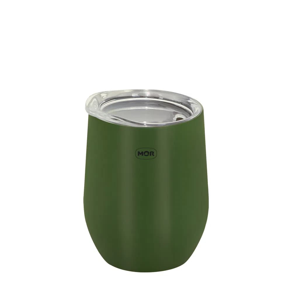 Copo Térmico Verde 360ml Cerveja Café Mor