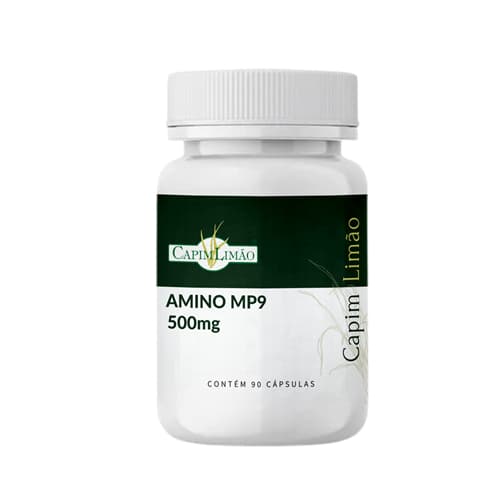 Amino MP9 500mg 90 cápsulas Capim limão