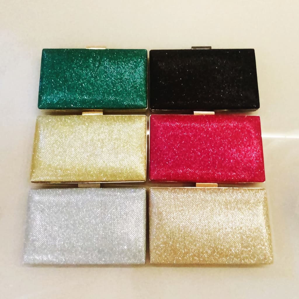 Bolsa Tiracolo / Carteira Feminina Com Glitter Para Festa / Banquete / Casamento WT168-16