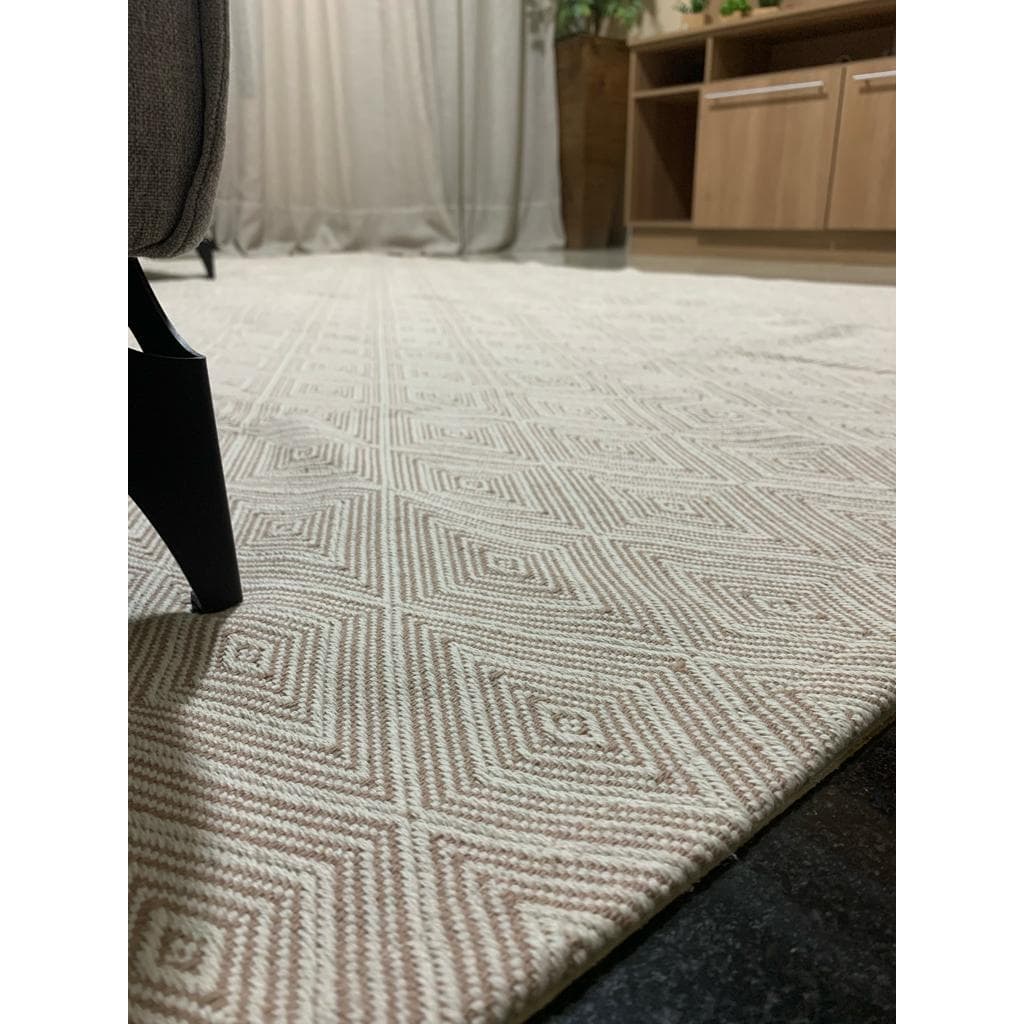 Tapete de Sala 100% algodão Sala ou quarto, textura firme, diversas medidas. Pode ser lavado na máquina!