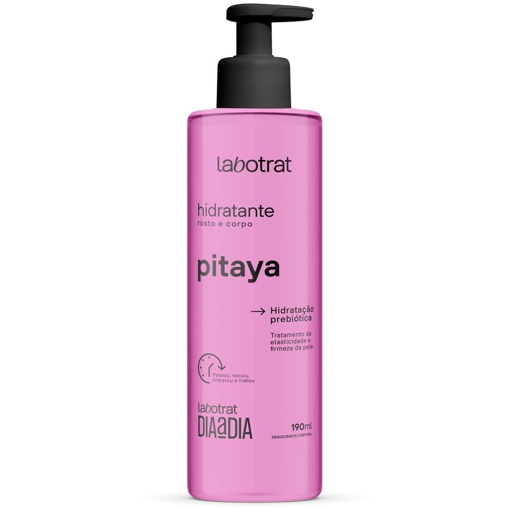 Hidratante Pitaya - com rosa mosqueta - Corpo e Rosto Hidratação 190ml