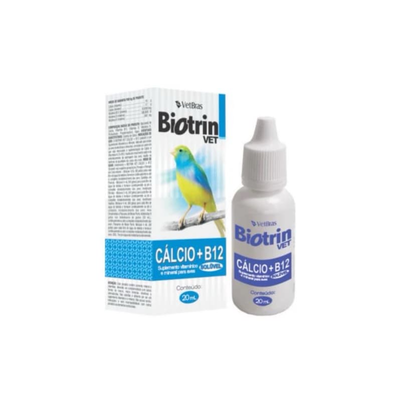 BIOTRIN VET CALCIO + B12 20 ML VETBRAS