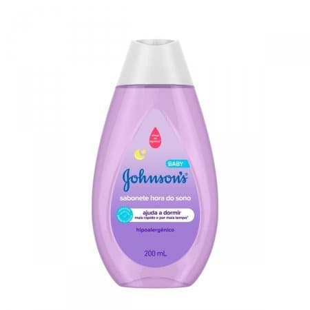 kit 2 unidades sabonete johnsons hora do sono 200ml cada