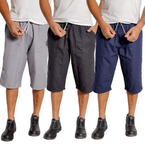 Bermuda Ajustavel Oxford Premium com Elástico 60