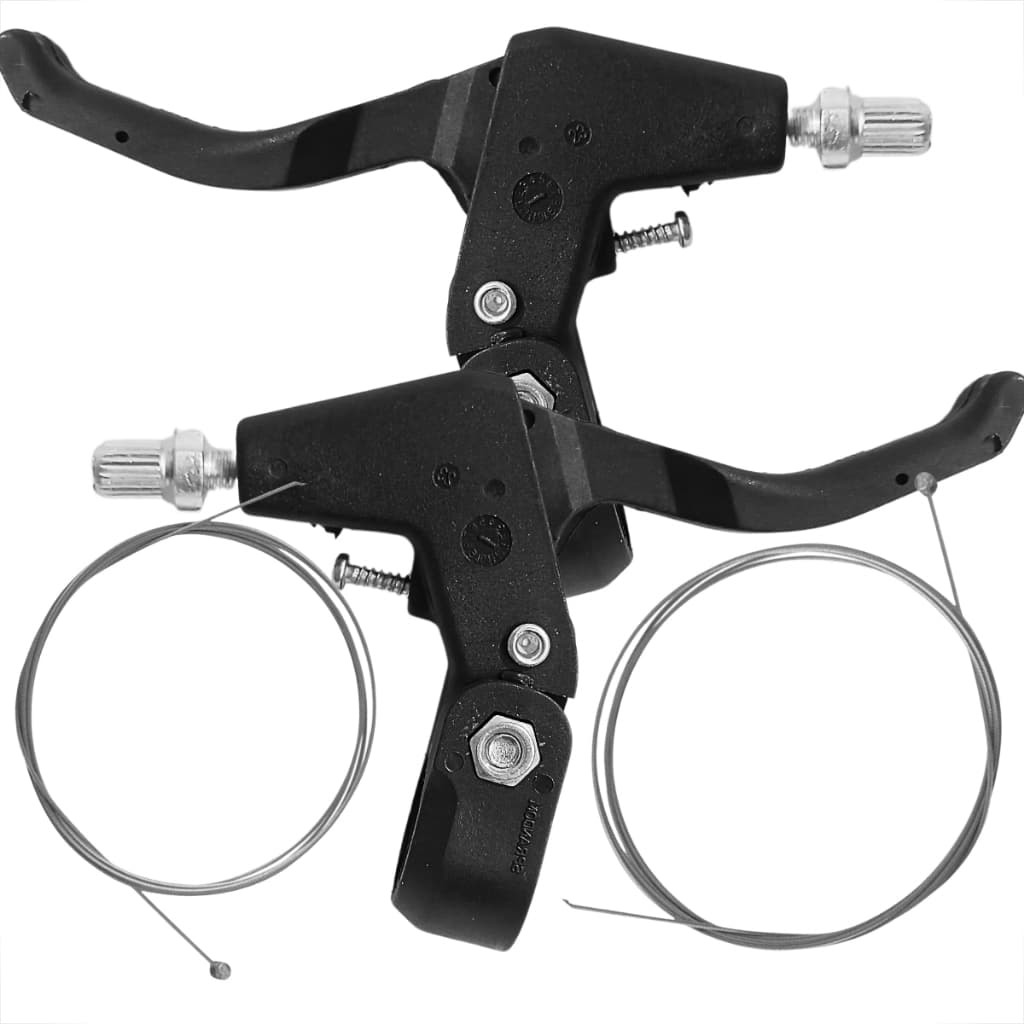 Kit Jogo De Freio De Bicicleta Aro 26 Freio V-brake Nylon Preto Manetes  Aro 20 Aro 29 MTB Breque