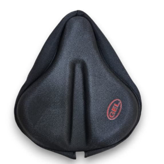 Capa Para Banco Largo Selim Em Gel Almofada Confortavel Bike Aro 26 29 Mtb