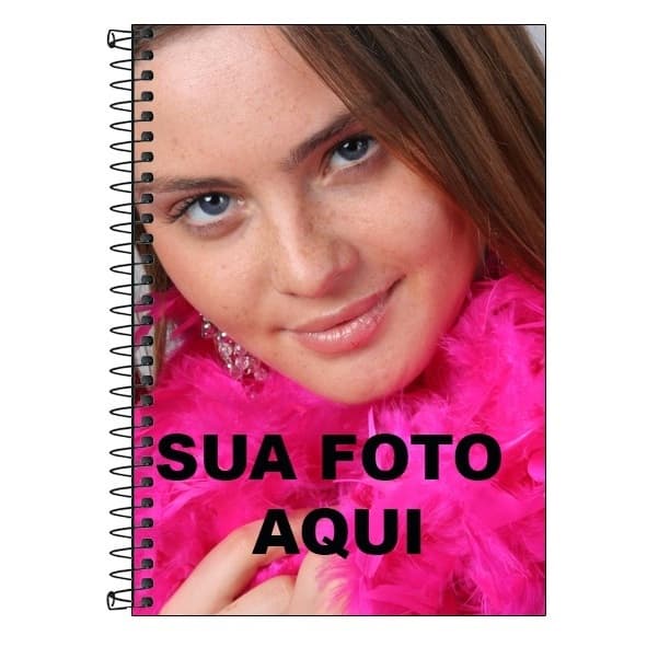 Caderno personalizado com foto 1, 10,20