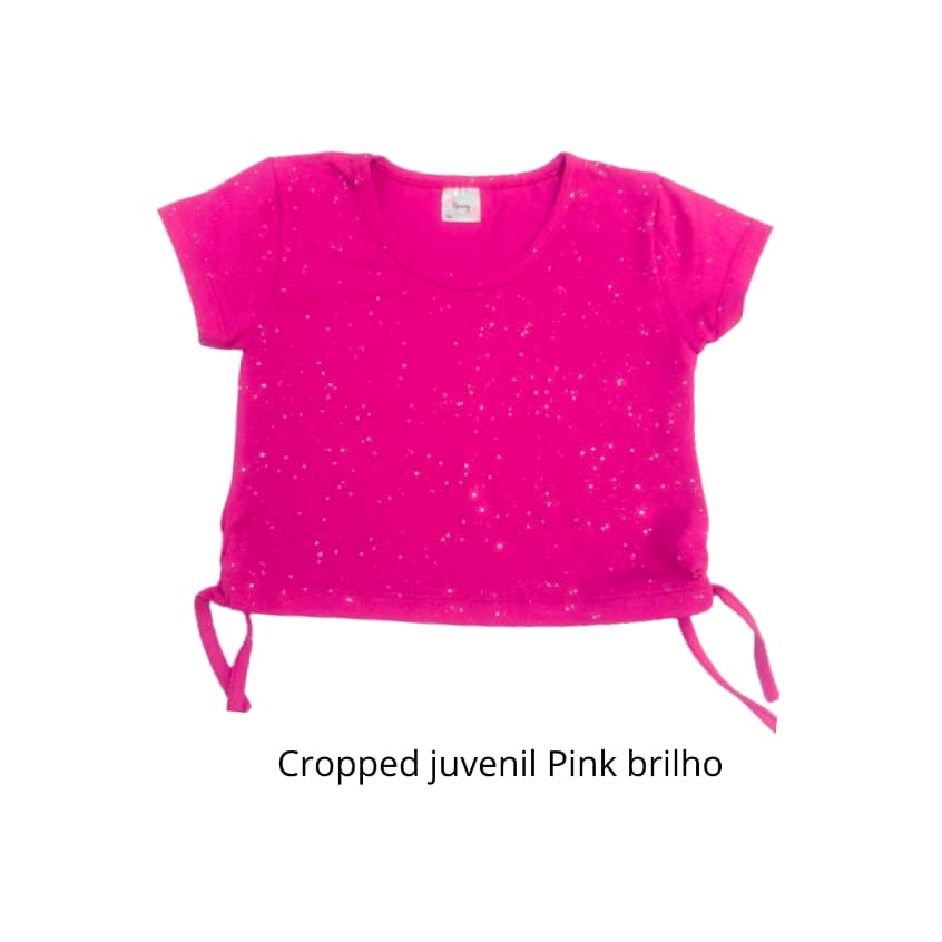 Cropped Menina De Brilho