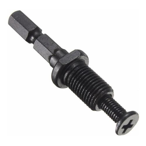 Adaptador Parafusadeira 1/4 Para acoplar No Mandril 3/8 24unf Adaptador 1/4" Sextavado