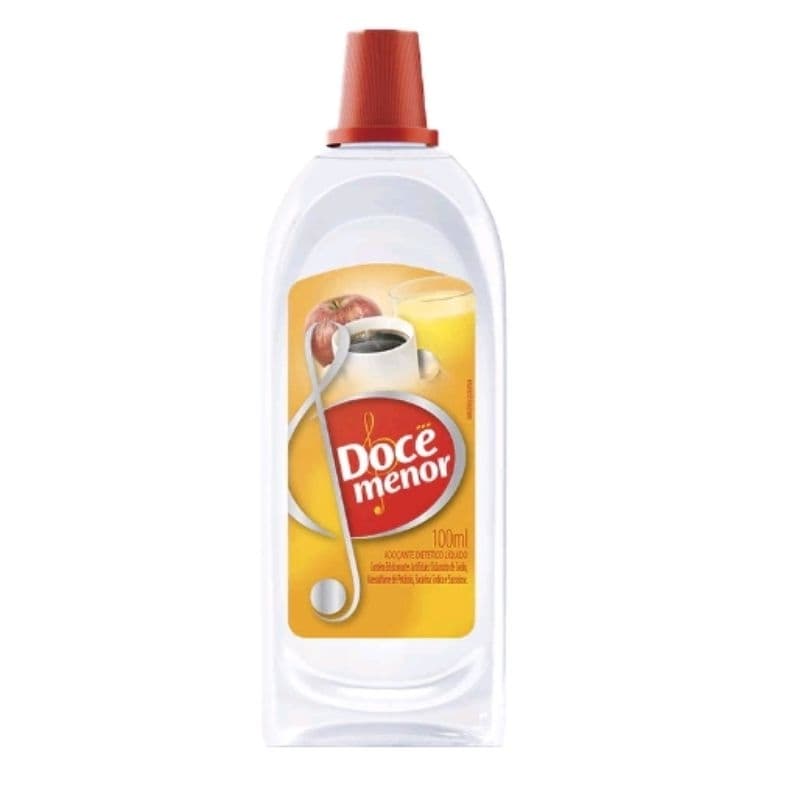 Adoçante Doce Menor 100ml - Caixa com 2 Unidades