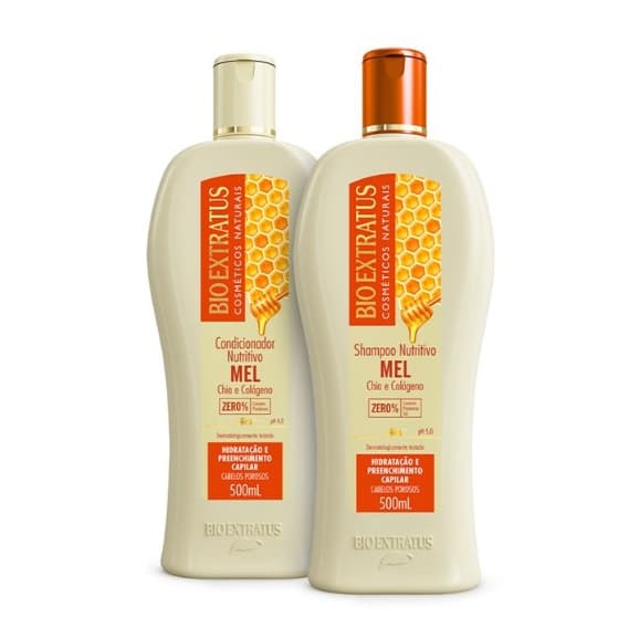 Kit Nutritivo Mel Bio Extratus  (Shampoo e Condicionador 500mL)