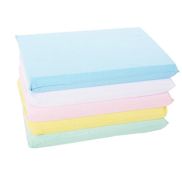 Travesseiro para Bebê Antissufocante Liso Caricia Minasrey 29x19x3