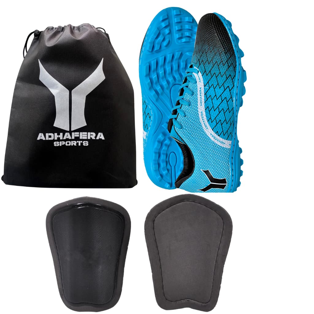 Chuteira Adulto Top De Linha SOCIETY + 1 Bolsa e 1 Caneleira Exclusiva