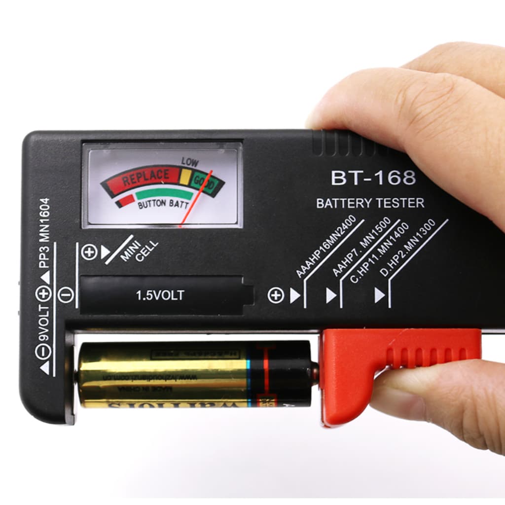 Testador de Pilha e Bateria Medidor de Carga