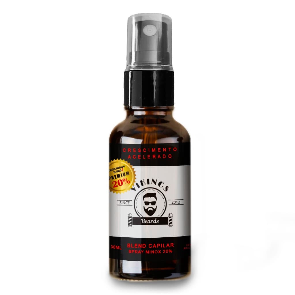 Spray Crescimento Turbo Ed Premium 20% - Barba Cabelo e Sobrancelhas 30ml