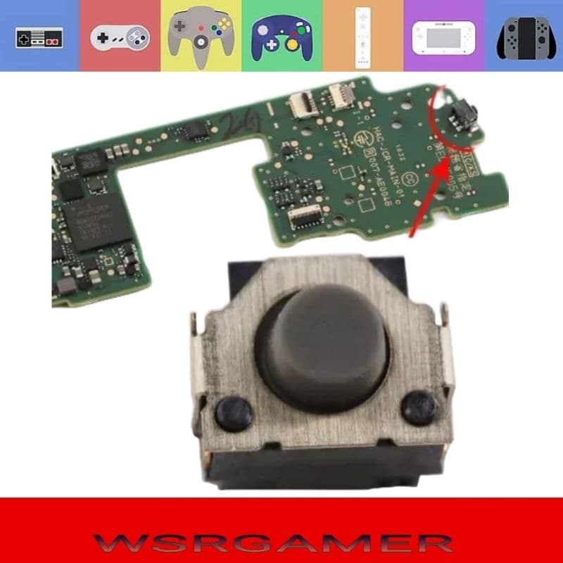 Botão R Nintendo Switch Placa Joy-con Direito