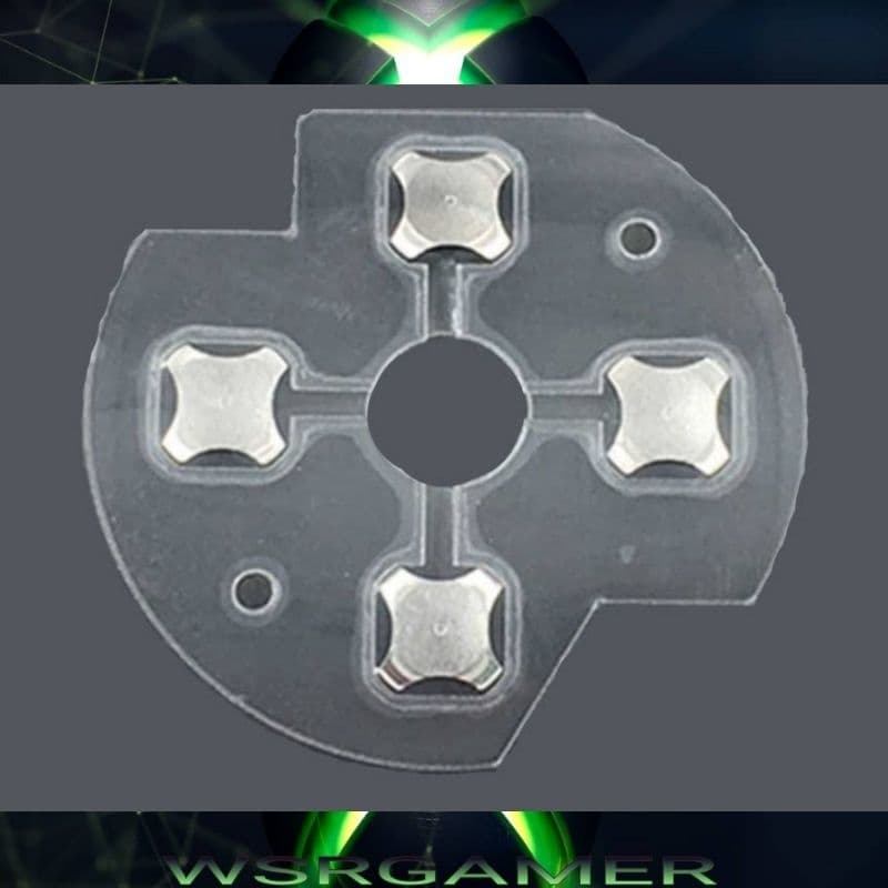 Película condutiva (adesivo, placa) D-pad (botão direcional) do controle de Xbox One Fat novo