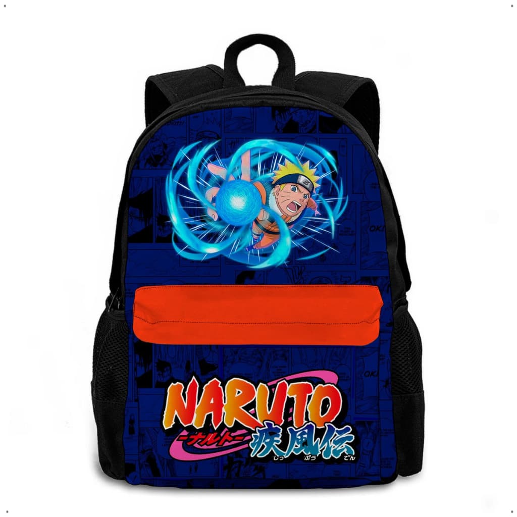 Bolsa Escolar Naruto Desenho Infantil Anime Ajustável Mochila Promoção Material Nylon Para Viajar