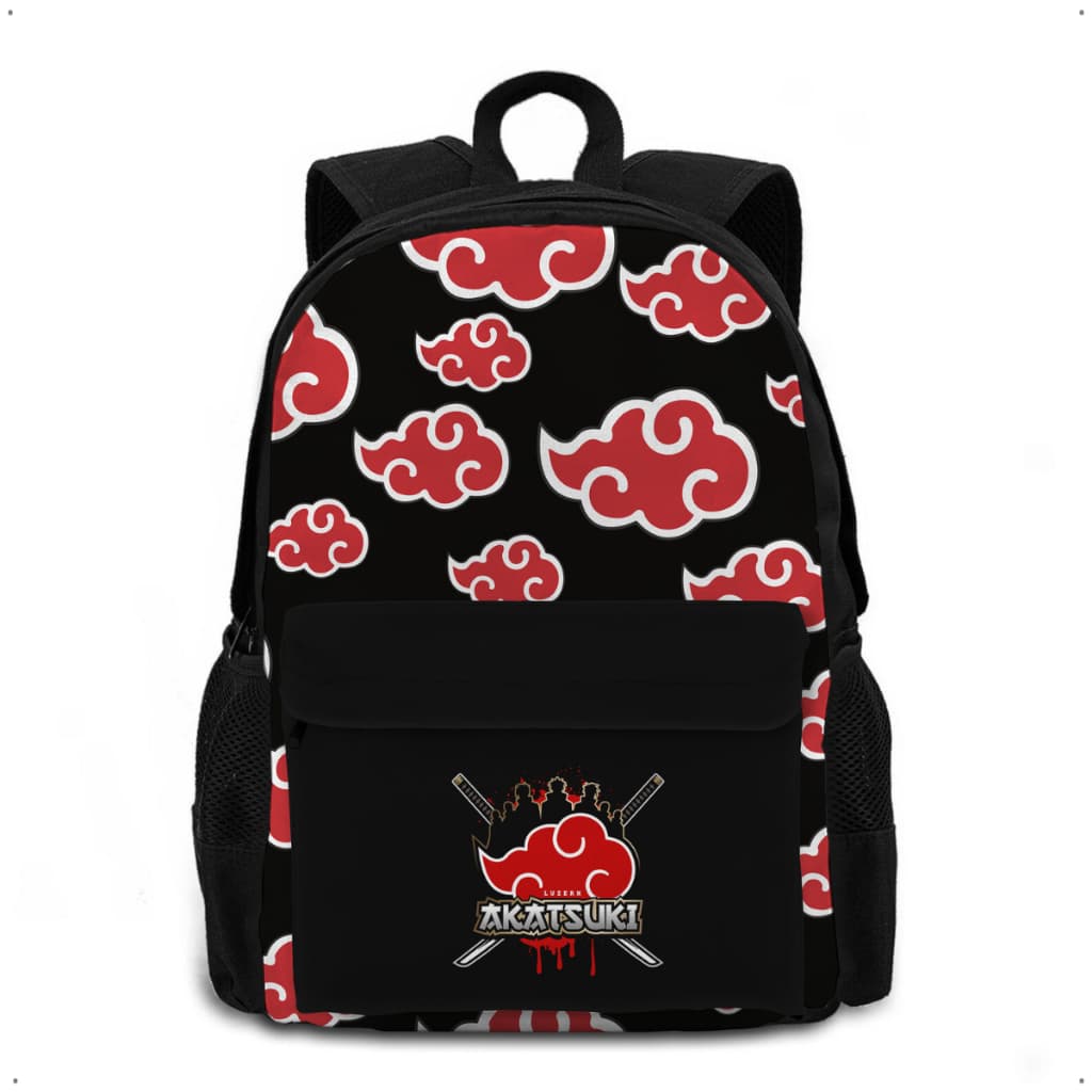 Bolsa Escolar Mochila Naruto Desenho Infantil Anime Ajustável Promoção Material Nylon Para Viajar