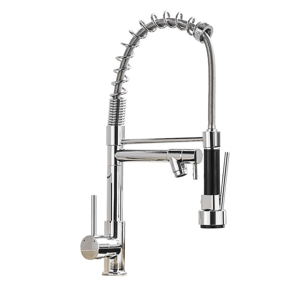 Torneira Cozinha Gourmet Monocomando Com Spray Extensor Luxo Quente Fria
