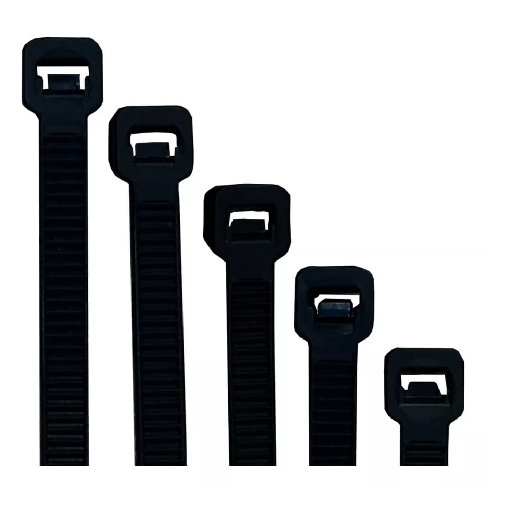 Abraçadeira de nylon 4,8x200/ 4,8x300  enforca gato cinta plástica preto -5 ou10 PACOTE- REVENDA