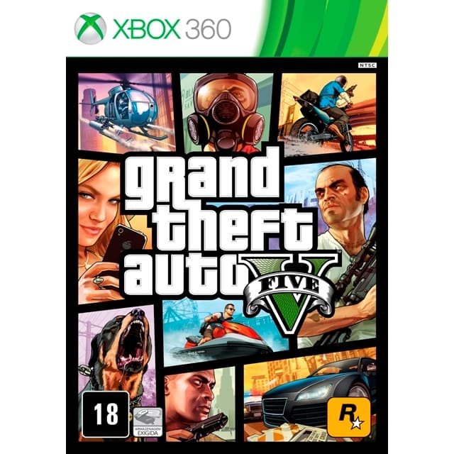 jogo gta 5 xbox 360 midia fisica original