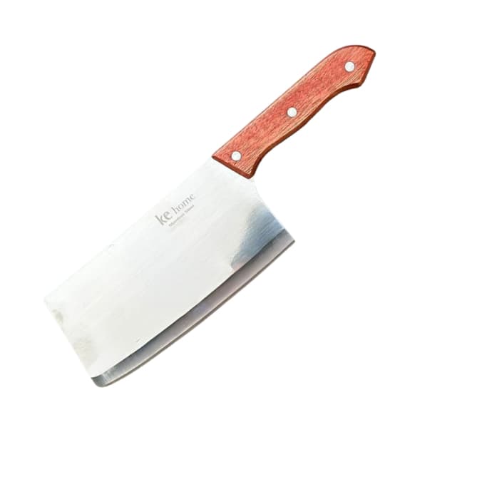 Cutelo Facão Número 7 Cabo de Madeira Original para Churrasco em inox Kehome