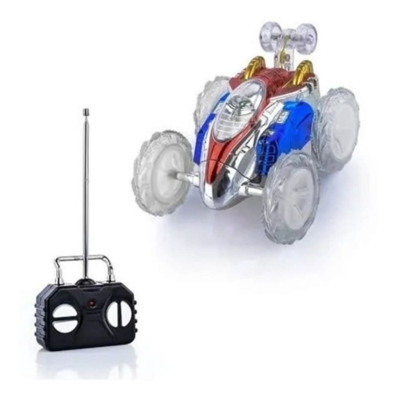 Carrinho Controle Remoto Maluco Carro Gira 360º C/ Luz Carrinho Controle Remoto Led