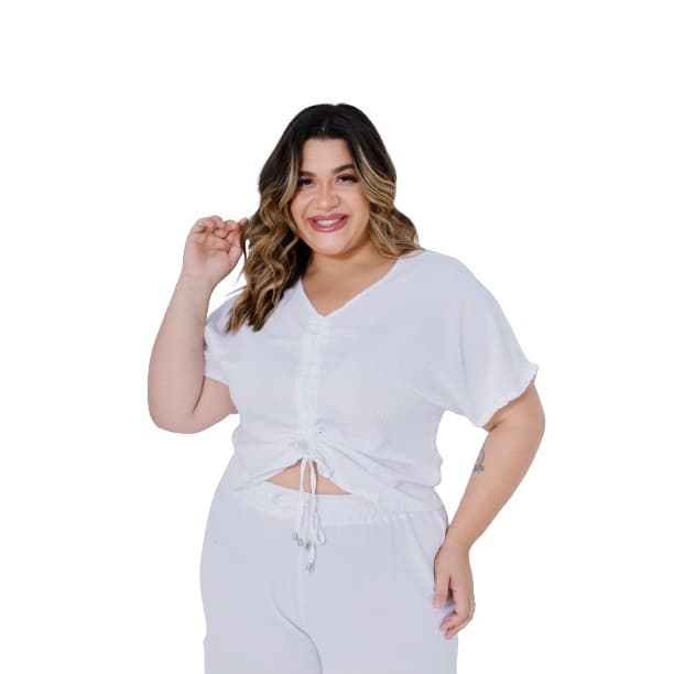 Cropped Viscose Franzido 03