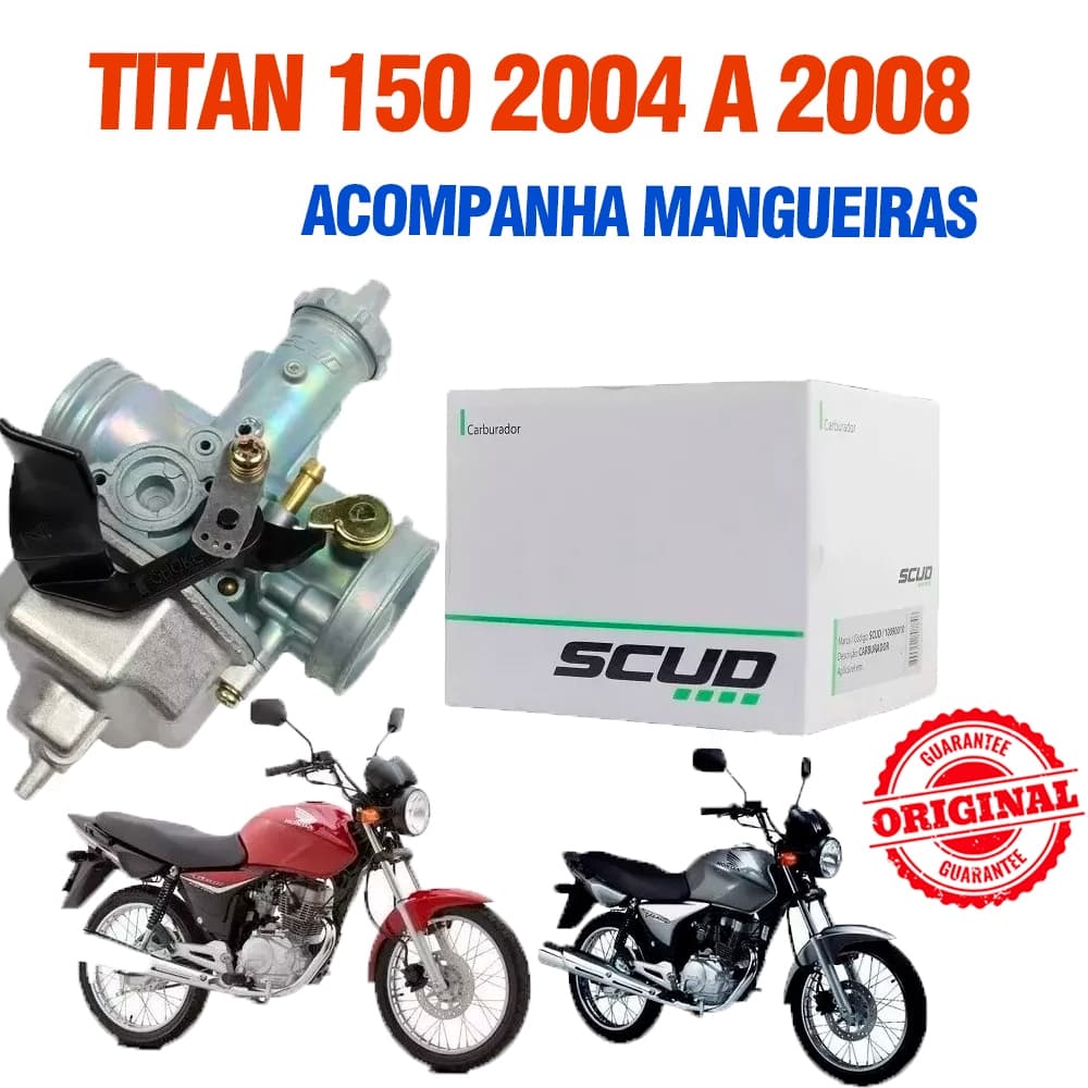 Carburador Scud Honda Titan 150 2004 A 2008 Scud