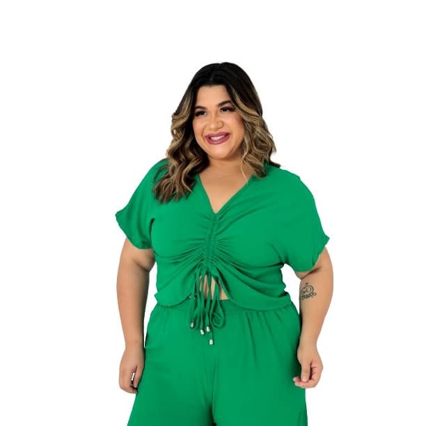 Blusinha Curta Franzida 03