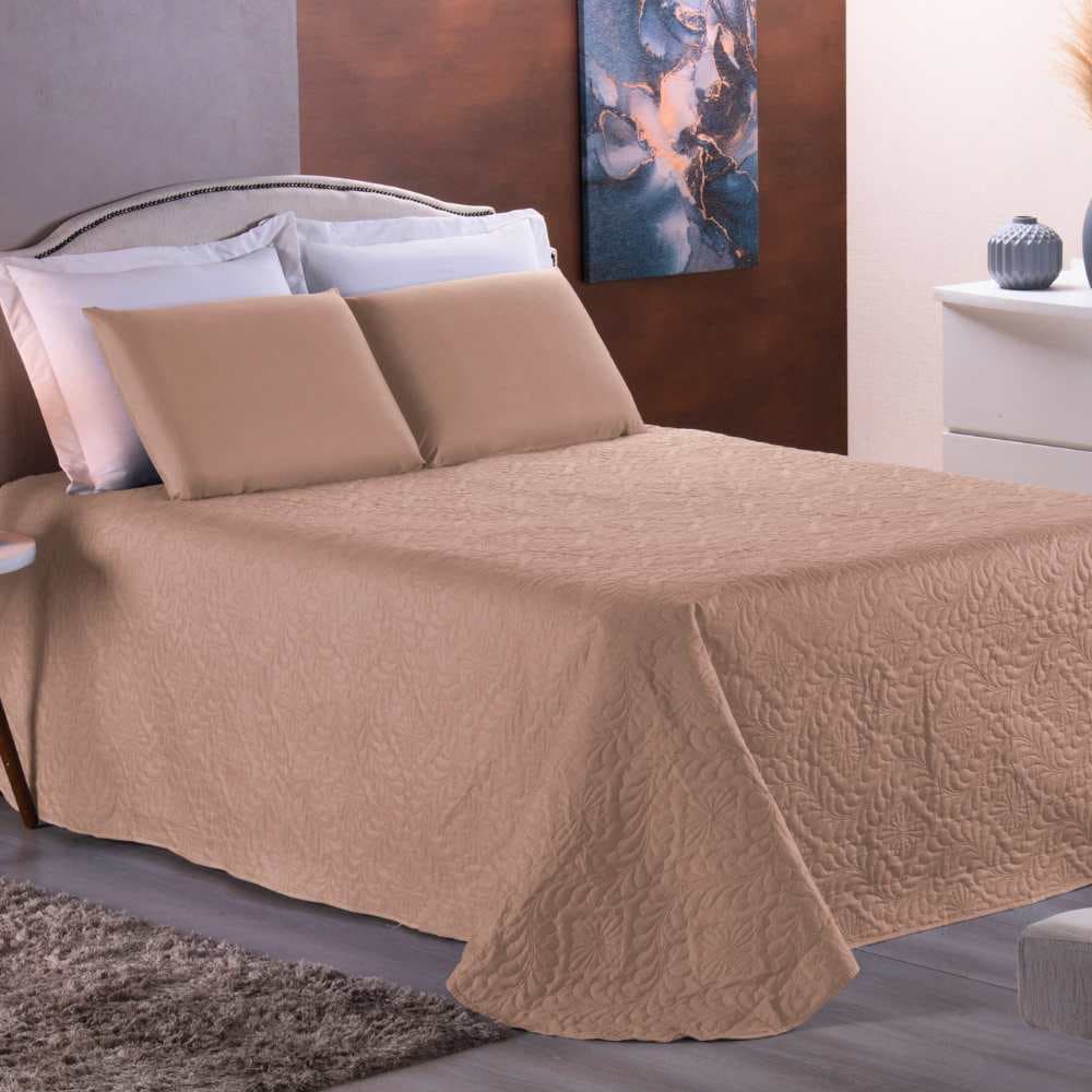 Cobre Leito 3 Peças King Size-Queen Size-Casal/2 Peças Solteiro-ATENÇÃO Cobre Leito+Duas Fronhas