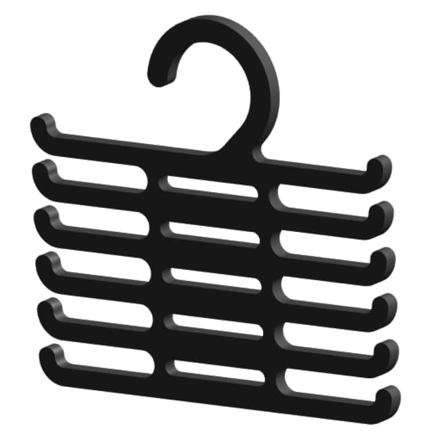 2 Cabide Organizador Porta Gravatas e  Cintos.