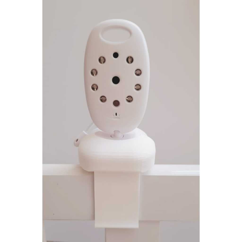 Suporte adaptador de berço Fixação por presilha compatível com a babá eletrônica baby monitor VB601
